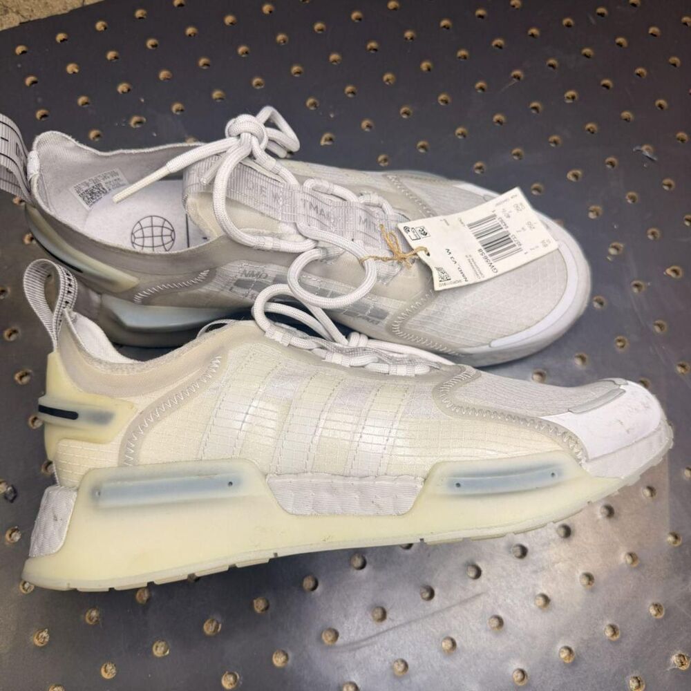 adidas NMD_V3 Triple White Womens 8.5